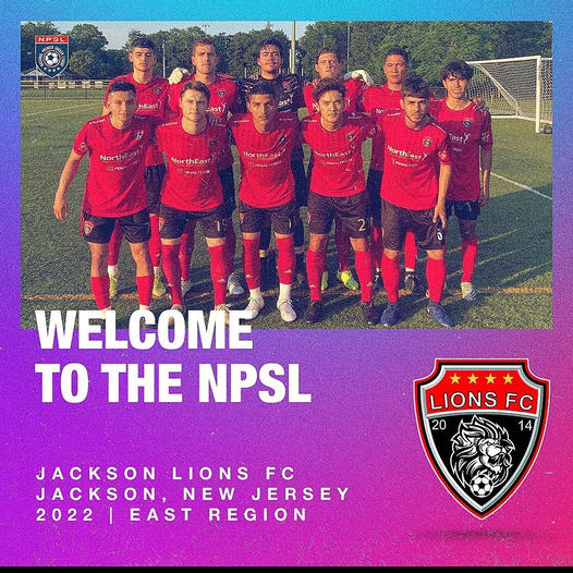Jackson Lions Football Club Joins NPSL for 2022 Season